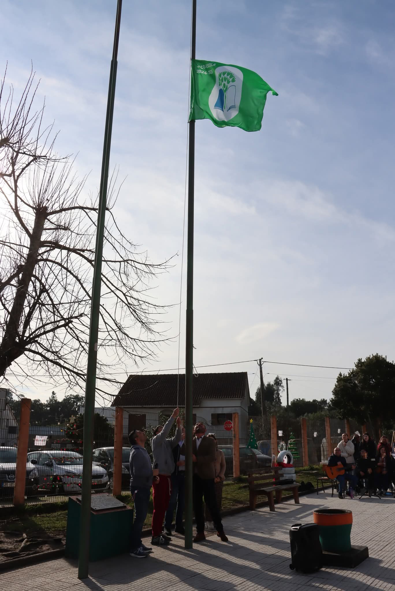 Hastear da Bandeira Verde 2025 EBI Freixianda