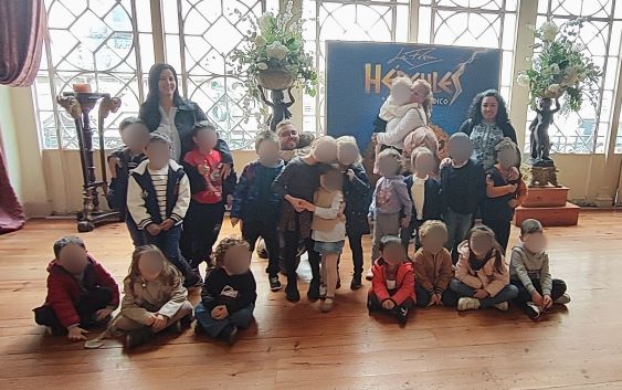 Visita ao musical Hércules